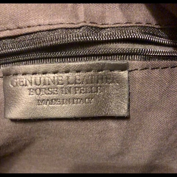 Borse in Pelle brown suede  bag with tassel - Picture 6 of 6